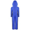 thumbnail image 4 of Fldy Kids Girls One Pieces Ski Suits Jumpsuits Winter Snow Sports Skiing Snowboarding Waterproof Snowsuits Blue 8, 4 of 7
