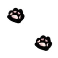 thumbnail image 3 of Wosthever Almohada con forma de pata de gato, cojín para asiento con forma de Animal, sofá relleno, Tatami, colchón, soporte para cintura, Type1 NO1, 3 of 6