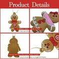 thumbnail image 4 of Durable Gingerbread Man Ornaments, 12 Count, 4 of 5