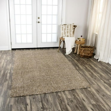 Alora Decor Hand Tufted Cut & Loop Pile Wool Rug, 2'6" x 8'