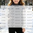 thumbnail image 3 of Xdegoge Girls Puffer Vest Zip Up Sleeveless Lightweight Warm Padded Hooded Jacket Fall Winter Drawstring Hem Fashion Outerwear with Pockets, 3 of 9