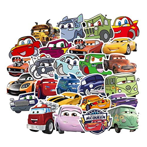 Cars Cute Cartoon Stickers | 50 Pcs Lightning McQueen Cartoon Stickers For  Tags Crafts Windows Water Bottles, Car, Laptop, Luggage Skateboard,  Motorcycle, Phone, Stickers HydroFlasks Cute Wa 