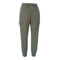 thumbnail image 3 of Pantalón George Para Mujer Talla M Estilo Cargo Color Beige, 3 of 4