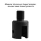 thumbnail image 5 of Adaptador de freno de caza Reemplazo del adaptador de freno de caza de aluminio para Ruger 10/22, adaptador 223 Advancent OD000957-03B, 5 of 7