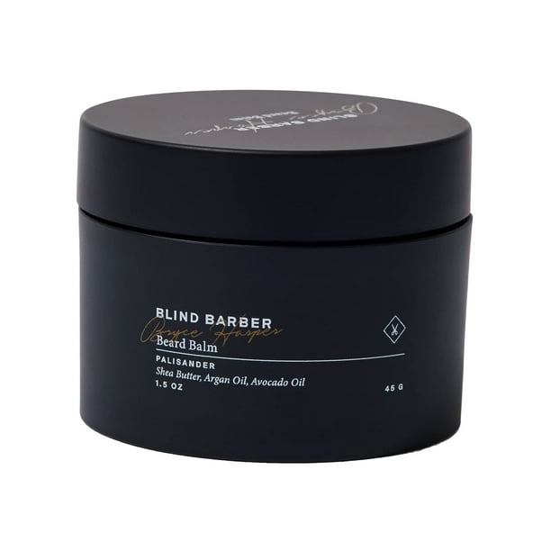Blind Barber Bryce Harper Bálsamo para barba - Cera hidratante para el cabello facial con cera de abejas, jojoba y aceites de semillas de aguacate para hombres (1,5 oz/45 g)