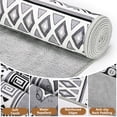 thumbnail image 5 of Area Rugs for Living Room, 5'x7' Washable Moroccan Neutral Geometric Low Pile Non-Slip Rug for Bedroom Kitchen Dining Room Entryway, 5 of 9