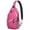 Colorful, variant on Colorful Minimalist Dots Pattern Travel Sling Backpack, Lightweight and Durable Crossbody Bag with Retro Polka Dot Aesthetic, Multi-Layer Storage for Outdoor and Urban Lifestyle
