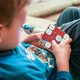 thumbnail image 3 of Juego educativo Number Slide Puzzle de metal rojo y blanco, 3 of 7