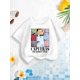 thumbnail image 1 of [Stretchable Tshirt] Girls' Summer Casual Crew Neck T-Shirt, Soft Polyester Knit Top with Geometric Capybara Print, Regular Fit Short Sleeve Tee for Youngsters, Playful Youngsters's Tee|Fun Graphic T, 1 of 5