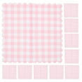 thumbnail image 1 of Minkissy 100 Pcs Pink Gingham Paper Napkins High Absorbency Elegant Design For Bridal Shower And Events, 1 of 7