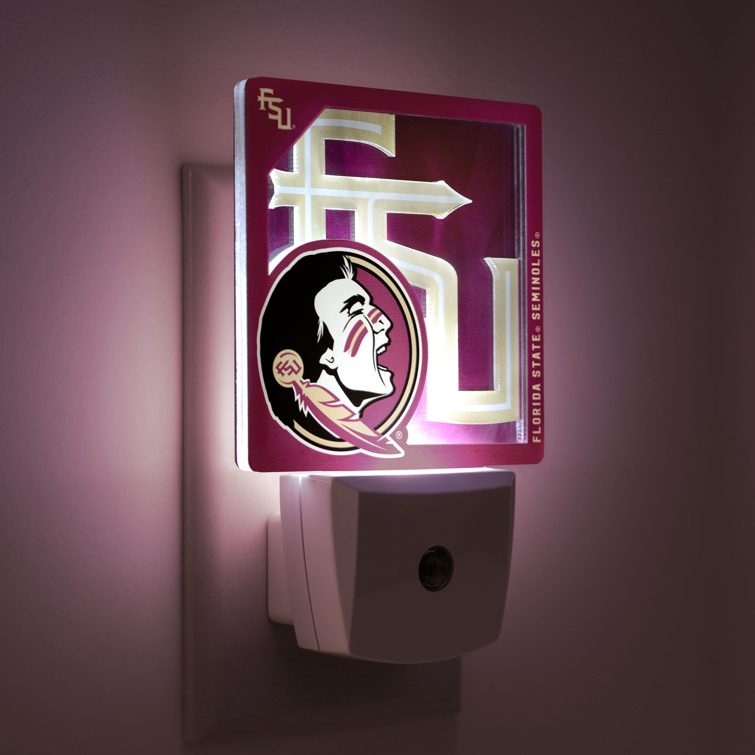 Florida State Seminoles Logo Series Nite Light