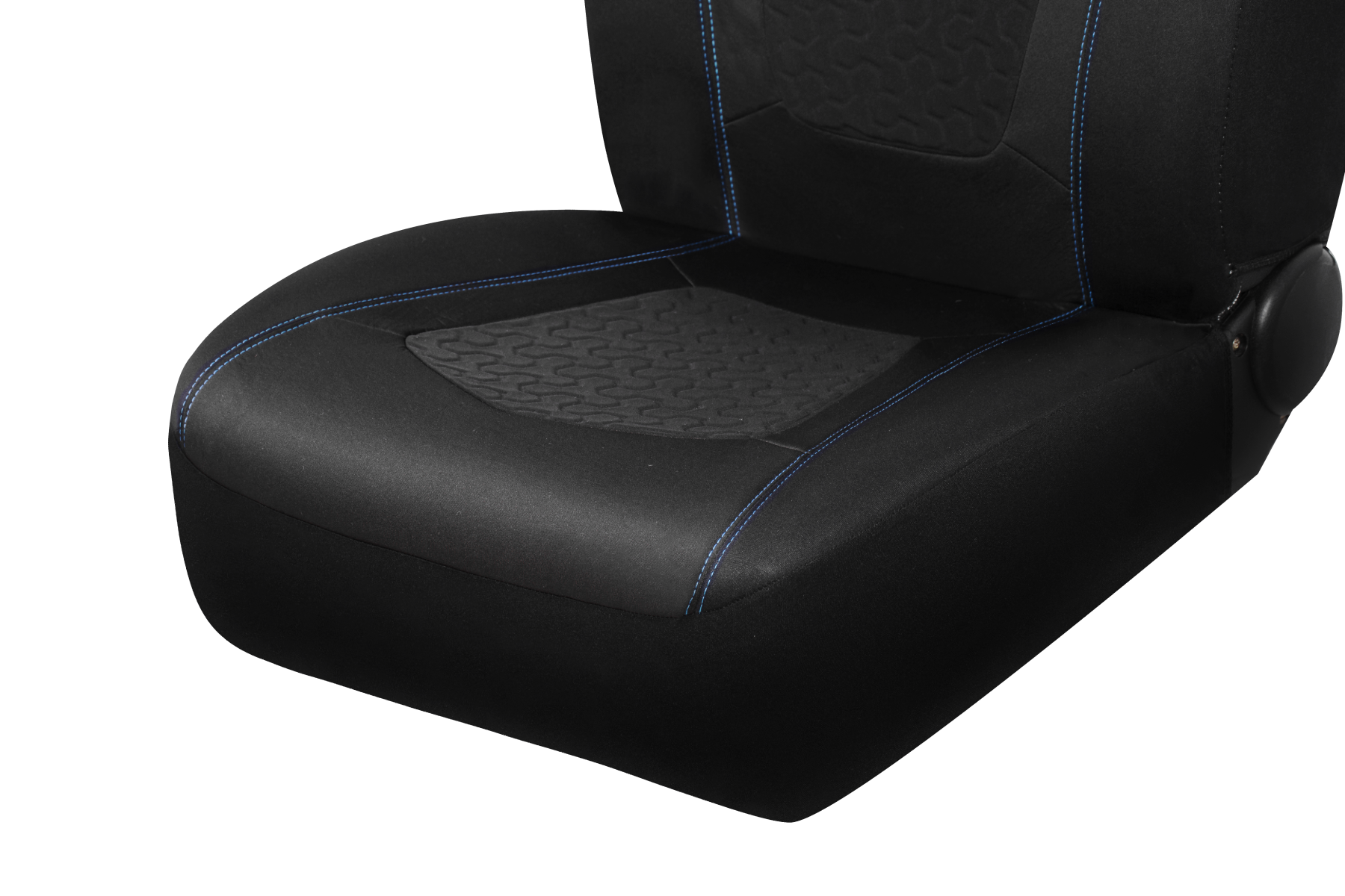 AUTO DRIVE 2 PC LOW BACK GEL COOLING CAR SEAT COVER POLYESTER BLACK, UNIVERSAL FIT, 2010SC12