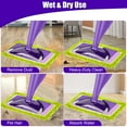 thumbnail image 4 of MesaSe 6pcs Reusable Mop Pads Compatible with Swiffer WetJet  Chenille Replacement Mop Cloth, 4 of 6
