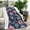 Pioneer Flower-2, variant on Pioneer Flower Blanket,Comfortable Soft Flannel Throw Blanket,All Season,Warm Lightweight Blankets for Sofa Bed Couch Living Room Chair,30"x40"(80x100cm)