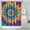 Colorful Tie Dye-1, variant on Colorful Tie Dye Mandala Pattern Shower Curtain 72"x84" ,Bathroom Decorative Shower Curtains Set with 12 Hooks,Modern Waterproof Washable Shower Curtain