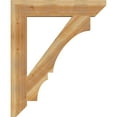 thumbnail image 3 of Ekena Millwork 6"W x 36"D x 44"H Balboa Slat Rough Sawn Bracket, Western Red Cedar, 3 of 4