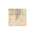 thumbnail image 2 of Historic County Map - Maricopa County Arizona Hwy Project - 1919 - Vintage Wall Art, 2 of 4