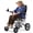 Grey, variant on COOLHUT 20+ Miles Long-Range Electric Wheelchair Cup Holde, Fits All Models of Electric Wheelchairs, Black
