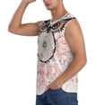 thumbnail image 3 of Balery Dreamcatcher With Owl Camisetas sin mangas para hombre, absorbe la humedad y protege contra el mal olor.-Medium, 3 of 7