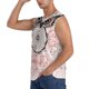 thumbnail image 3 of Balery Dreamcatcher With Owl Camisetas sin mangas para hombre, absorbe la humedad y protege contra el mal olor.-3X-Large, 3 of 7