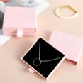 thumbnail image 6 of 5 Pack Jewelry Gift Boxes, 3.14 x 3.14 x 0.98Inch Small Gift Boxes, Cardboard Jewelry Boxes, Drawer Type Jewelry Organizer Box, Jewelry Box for Women for Bracelets Earrings Necklaces Earring (Pink), 6 of 14