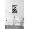 thumbnail image 4 of There is A Girl Who Really Loved Dogs and Gardening Aluminum Sign,12"x8", Waterproof, Vintage Tin Sign, Funny Bathroom Decor, Women's Bedroom Decor, 4 of 6