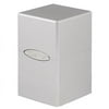 Satin Tower Deck Box - Metallic Silver