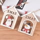 thumbnail image 2 of Injueey Colgante de de Navidad Forma de casa hueca Adornos colgantes Percha de Papá Noel Decoración de Navidad Hogar Boda Año Nuevo Kits de decoración para fiestas Alce, 2 of 6