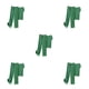 thumbnail image 2 of Conjunto de pijama de seda helada Minnieouse para mujer camiseta de algodón pantalones holgados, 2 of 6