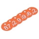 thumbnail image 4 of Etiqueta de apicultura, 50 piezas Etiqueta numerada Etiqueta numerada redonda Etiqueta de colmena Creada con maestría, 4 of 12