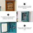 thumbnail image 4 of Masteelf - Caja de almacenamiento para interiores (1 unidad), porta llaves, caja de pared, estilo vintage, 4 of 7
