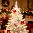 thumbnail image 6 of Christmas Decorations Artificial Leaves Branches Vase Filler for Table Mantel Fireplace Shelf Window Home Holiday Office Decor, 6 of 6