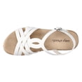 thumbnail image 2 of Sandalia con cuña Easy Street Lua para mujer, color blanco, talla 9, 2 of 6
