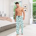 thumbnail image 7 of Seashells and Seastars joogoo Men's Pajama Pants Cotton Long Sleepwear Lounge Pants L, 7 of 7