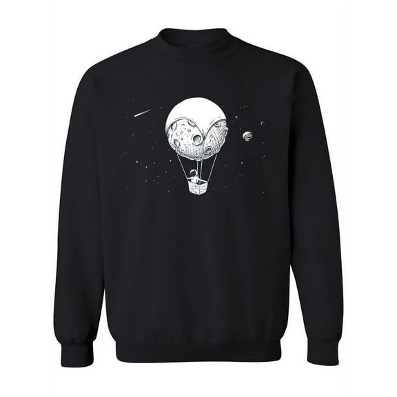 Moon Aerostat Sweatshirt Women -Image by Shutterstock, Female 3X-Large