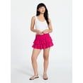 thumbnail image 2 of No Boundaries Ruffle Mini Skort, Women's XXS-XXL, 2 of 5