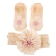 thumbnail image 1 of 1 Juego de diadema para niñas, calcetines para bebés, banda para el pelo de flores y calcetines, regalo del primer mes para recién nacidos, 1 of 5