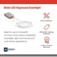 thumbnail image 4 of LED Downlight,4" Size,9 W,120V,1 2/5 " H, 4 of 5