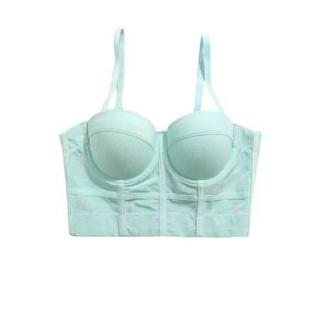 

Liangchengmei Women s Push Up Bustier Crop Top Vest Tank Cami Club Party Corset Tops