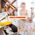 thumbnail image 5 of WAAYEE Electric Dog Cleaning Foam Machine – Automatic Dog Soap Dispenser for Bathing, IPX7 Waterproof Dog Bath Supplies Suitable for Dogs, White, 5 of 10
