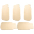 thumbnail image 4 of RENACLIPY Mason Jar Wood Crafts Wooden Mason Jar Shape Slices Beige 5Pcs, 4 of 7