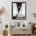 thumbnail image 4 of Historic Framed Print, San Francisco Oakland Bay Bridge, Spanning San Francisco Bay, San Francisco, San Francisco County, CA - 49, 17-7/8" x 21-7/8", 4 of 9