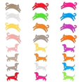 thumbnail image 1 of 24pcs Cartoon Cat Dog Shape Wine Glass Charms, 1 of 3