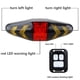 thumbnail image 3 of Luz trasera LED para bicicleta con intermitentes, control remoto inalámbrico, recargable, modos multifuncionales, resistente al agua para bicicletas de montaña y de carretera., 3 of 5