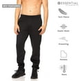 thumbnail image 6 of Essential Elements 3 Pack: Men's Active Performance Lounge Casual Tech Fleece Sweatpants XX-Large, Set C, 6 of 7