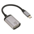 thumbnail image 3 of Adaptador USB C A VGA, Aleación de Aluminio de Transmisio Estable 1920x1200 Tipo C Tipo C A VGA Adaptador y Reproducción Para Escrititorio, 3 of 7