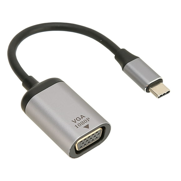 USB C To VGA Adapter, Type C To VGA Adapter Easy Connection 60Hz for Desktop