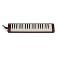 thumbnail image 2 of Melodica Yamaha P37D de 37 notas, color granate con funda, 2 of 4
