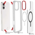 thumbnail image 3 of Funda GHOSTEK Covert para iPhone 16 Transparente con MagSafe, 3 of 7