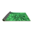 thumbnail image 2 of Ahgly Company Indoor Square Oriental Green Industrial Area Rugs, 4' Square, 2 of 4